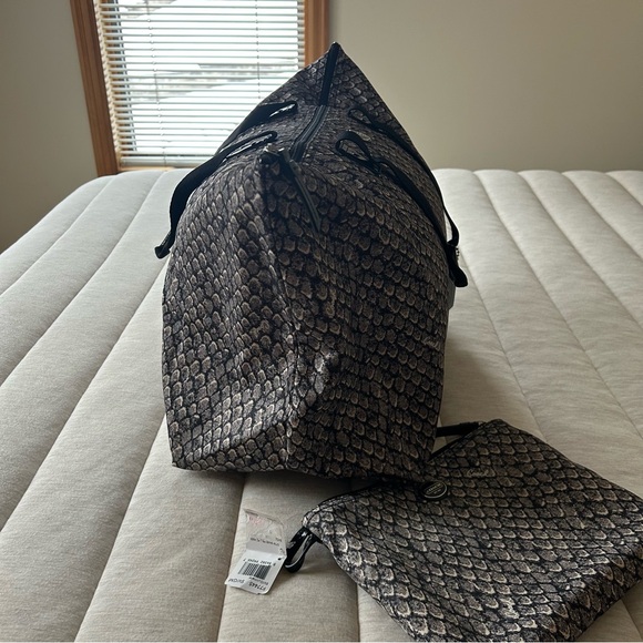 Coach Packable Weekender Tote Bag 2 pc Set - Picture 2 of 6